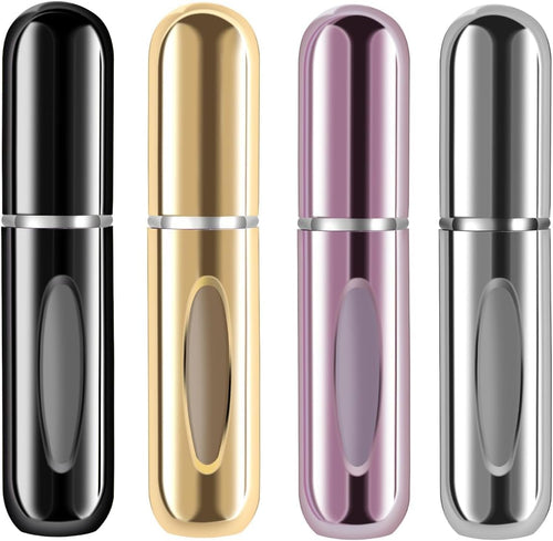 4 Pack Signature Aluminium Travel Atomiser