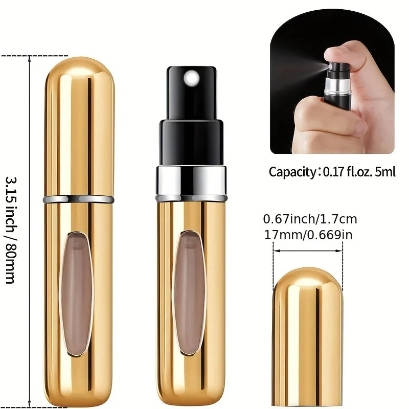 Signature Scent Aluminum Travel Atomizer