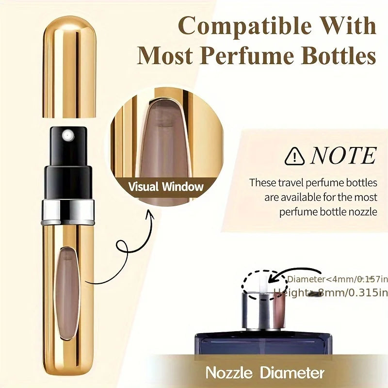 Signature Scent Aluminum Travel Atomizer