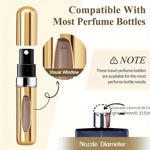 Signature Scent Aluminum Travel Atomizer