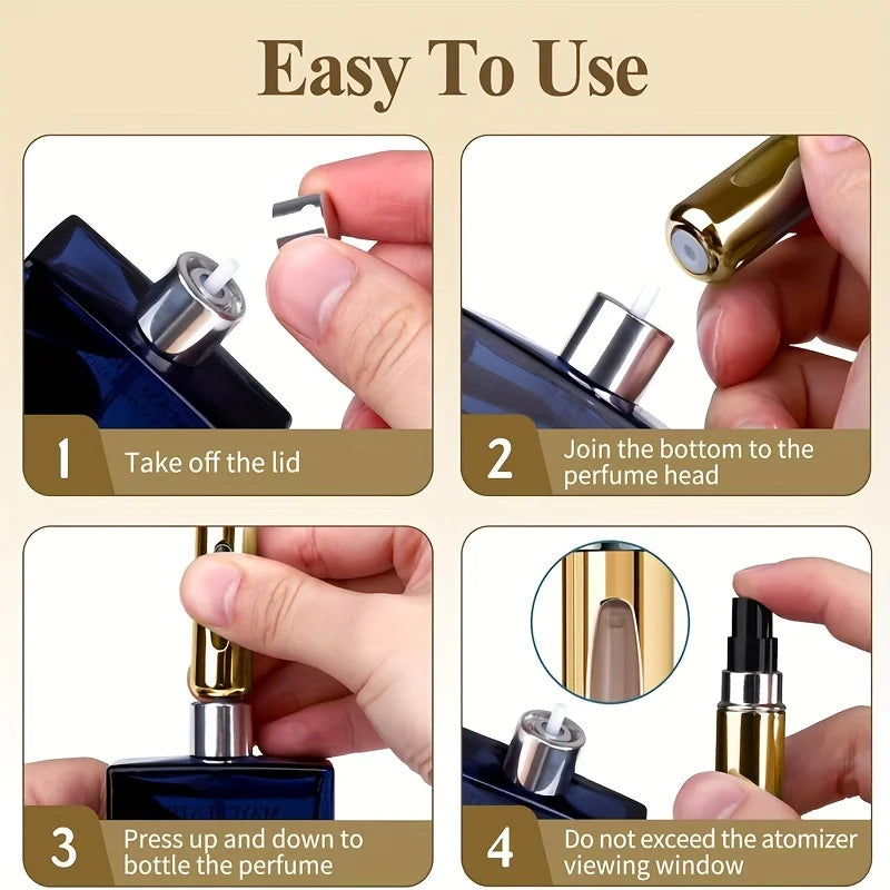 Signature Scent Aluminum Travel Atomizer