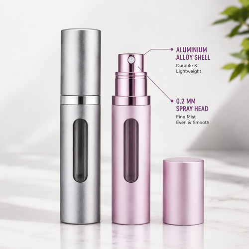Luxury Perfume Atomiser Travel Spray Bottle For Women